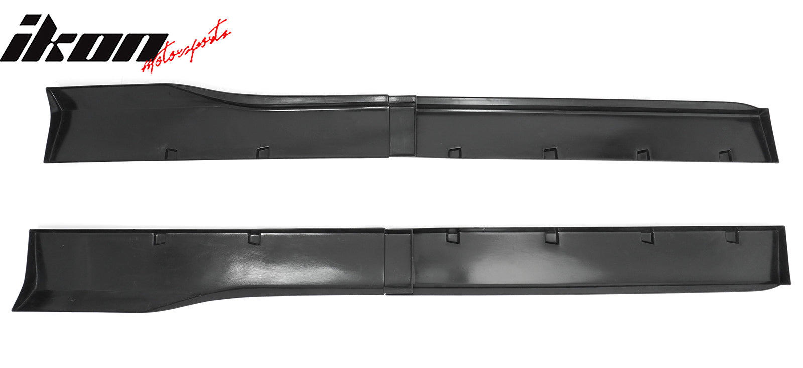 2024-2026 Ford Mustang R Style Gloss Black Side Skirts Panel ABS Pair
