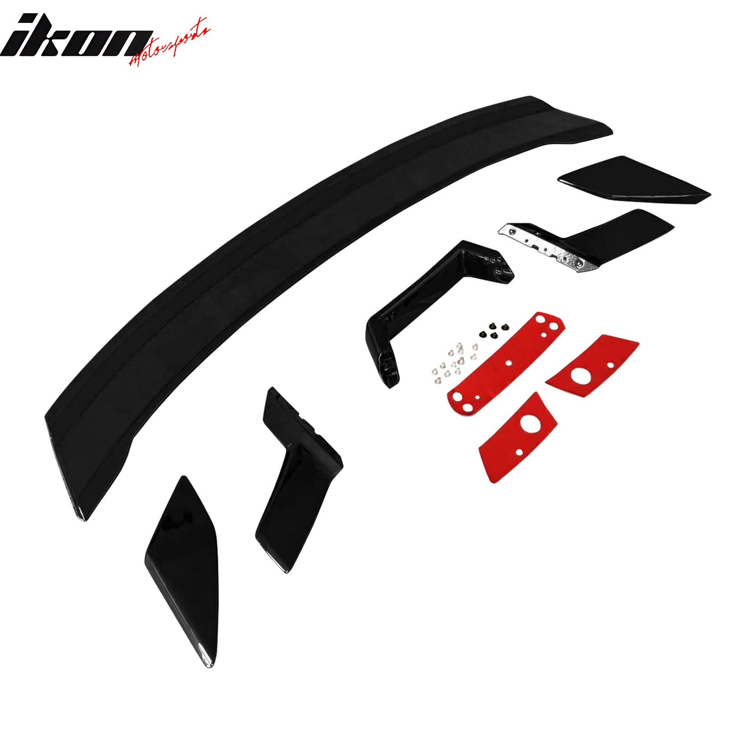 2024-2026 Ford Mustang Dark Horse Gloss Trunk Spoiler W/ Gurney Flap