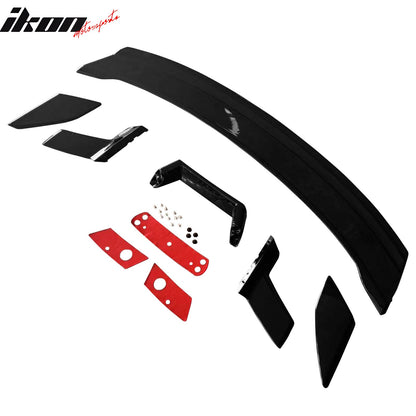2024-2026 Ford Mustang Dark Horse Gloss Trunk Spoiler W/ Gurney Flap