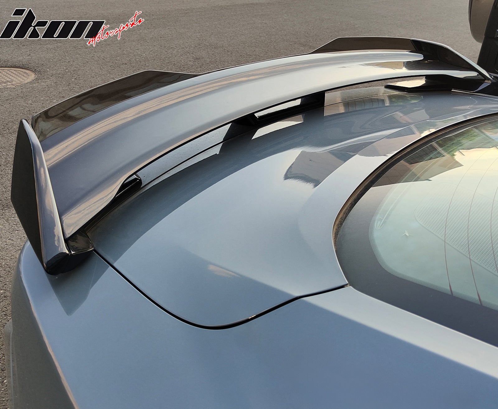 2024-2026 Ford Mustang Dark Horse Gloss Trunk Spoiler W/ Gurney Flap