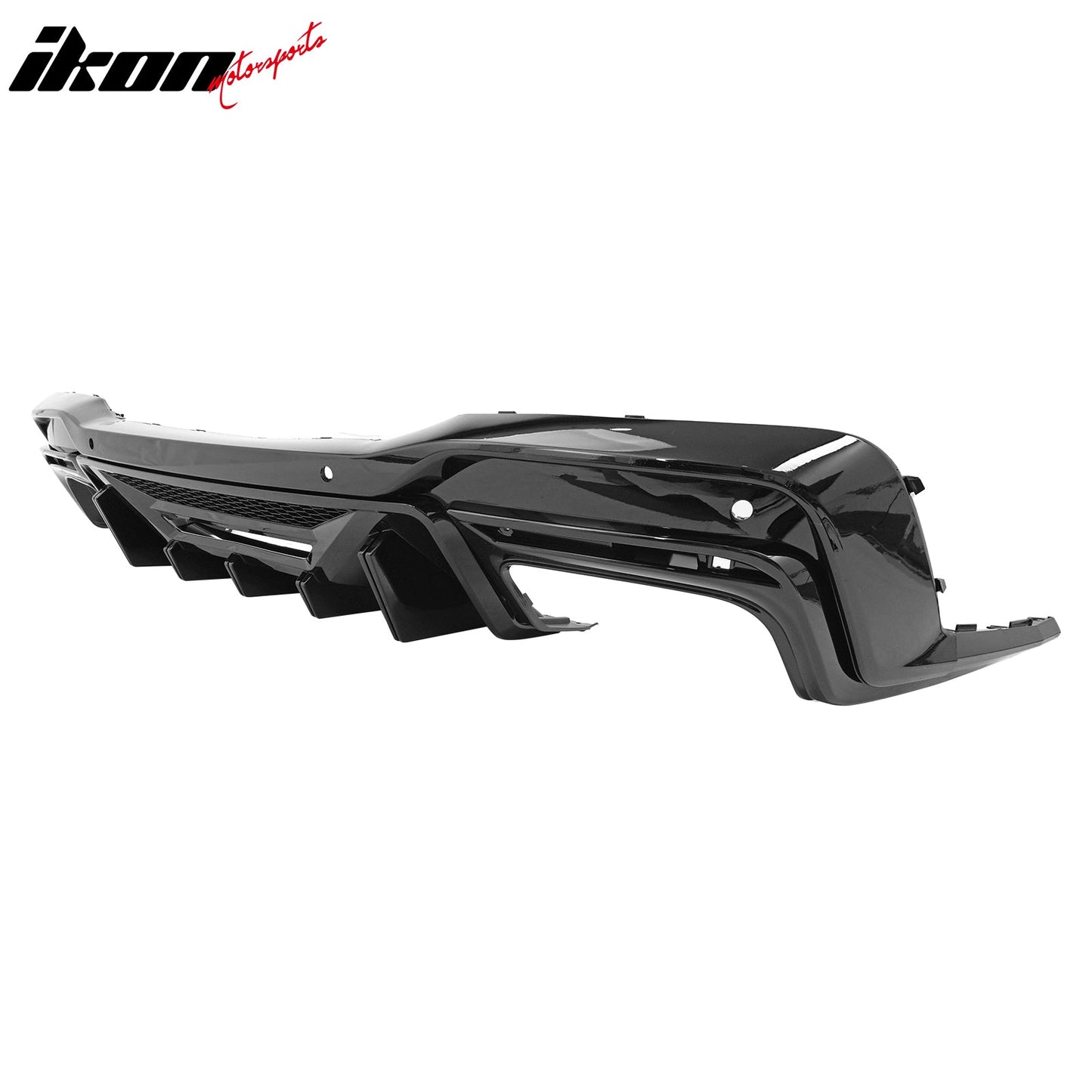 24-26 Mustang Dark Horse Rear Diffuser Speed Style Gloss Black