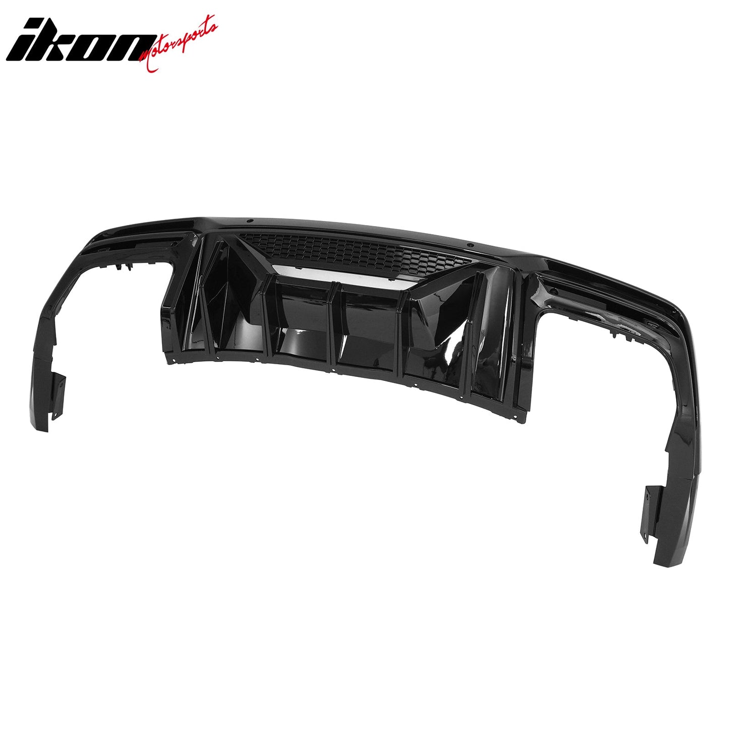 24-26 Mustang Dark Horse Rear Diffuser Speed Style Gloss Black