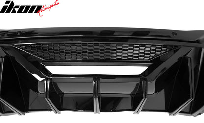24-26 Mustang Dark Horse Rear Diffuser Speed Style Gloss Black