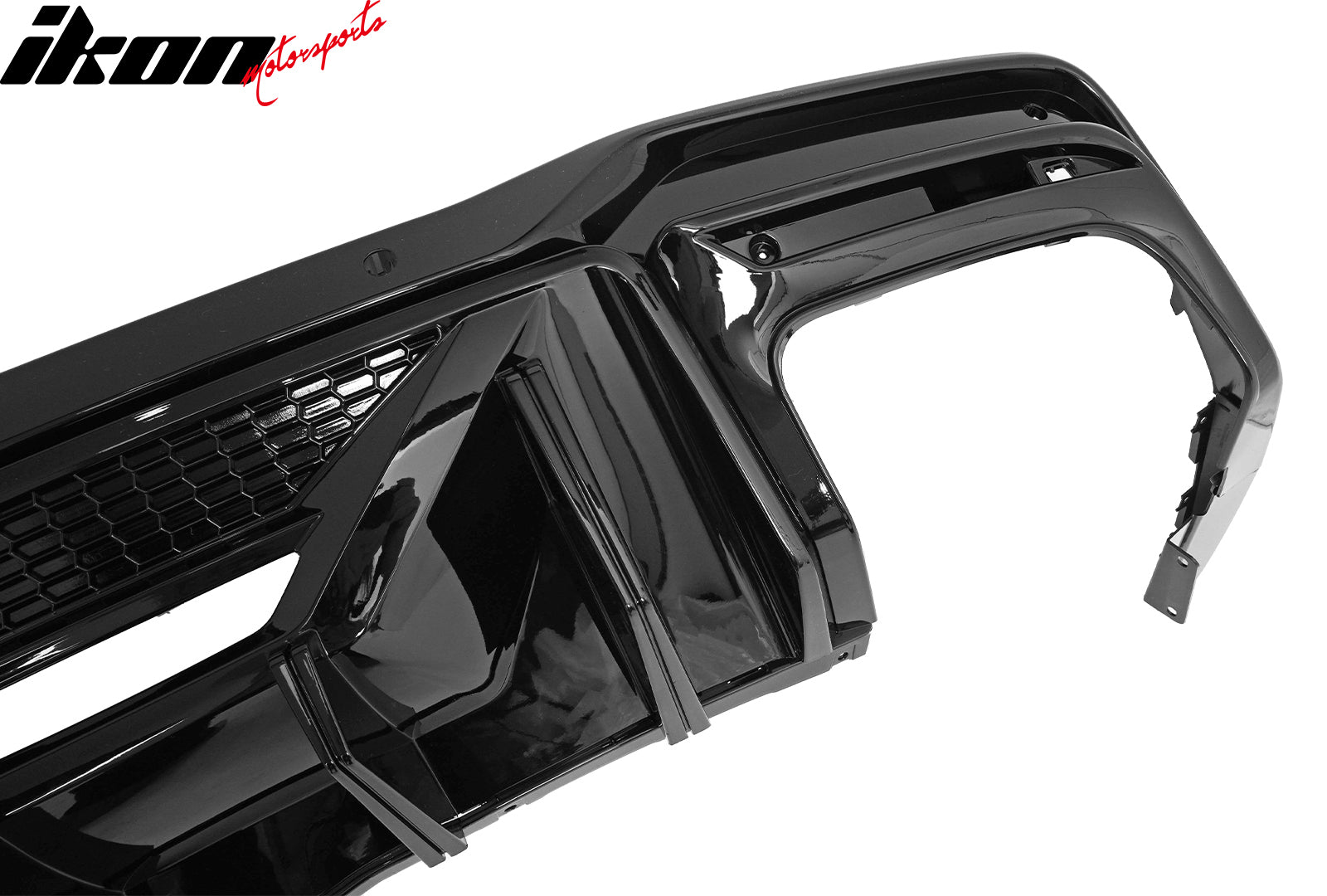 24-26 Mustang Dark Horse Rear Diffuser Speed Style Gloss Black