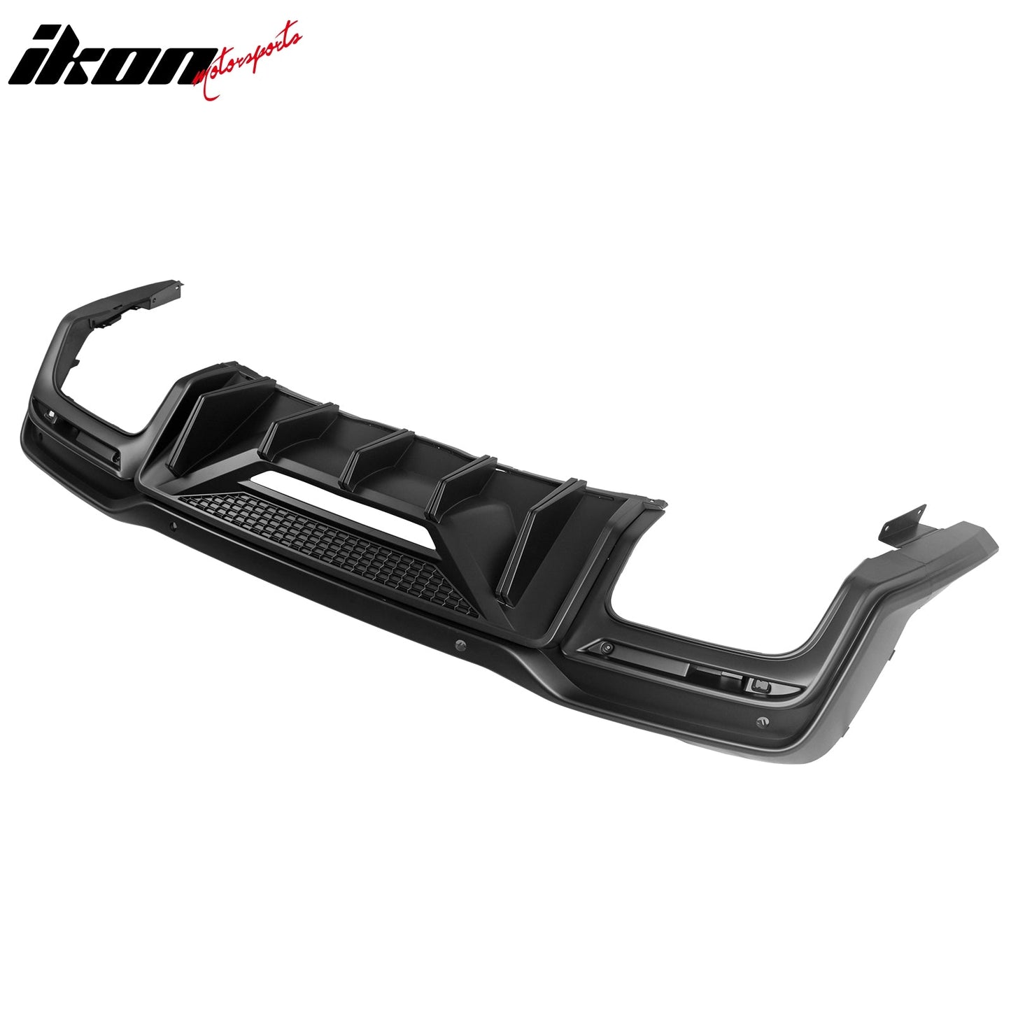 24-26 Mustang Dark Horse Rear Diffuser Speed Style Matte Black