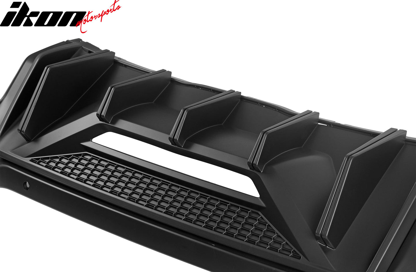24-26 Mustang Dark Horse Rear Diffuser Speed Style Matte Black