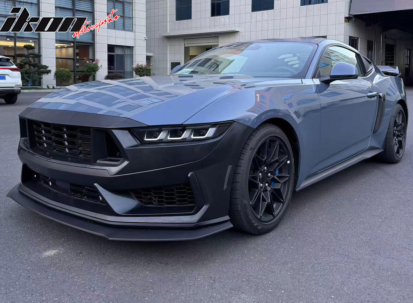 2024-2026 Ford Mustang Dark Horse Front Bumper Lower Mesh Grille ABS