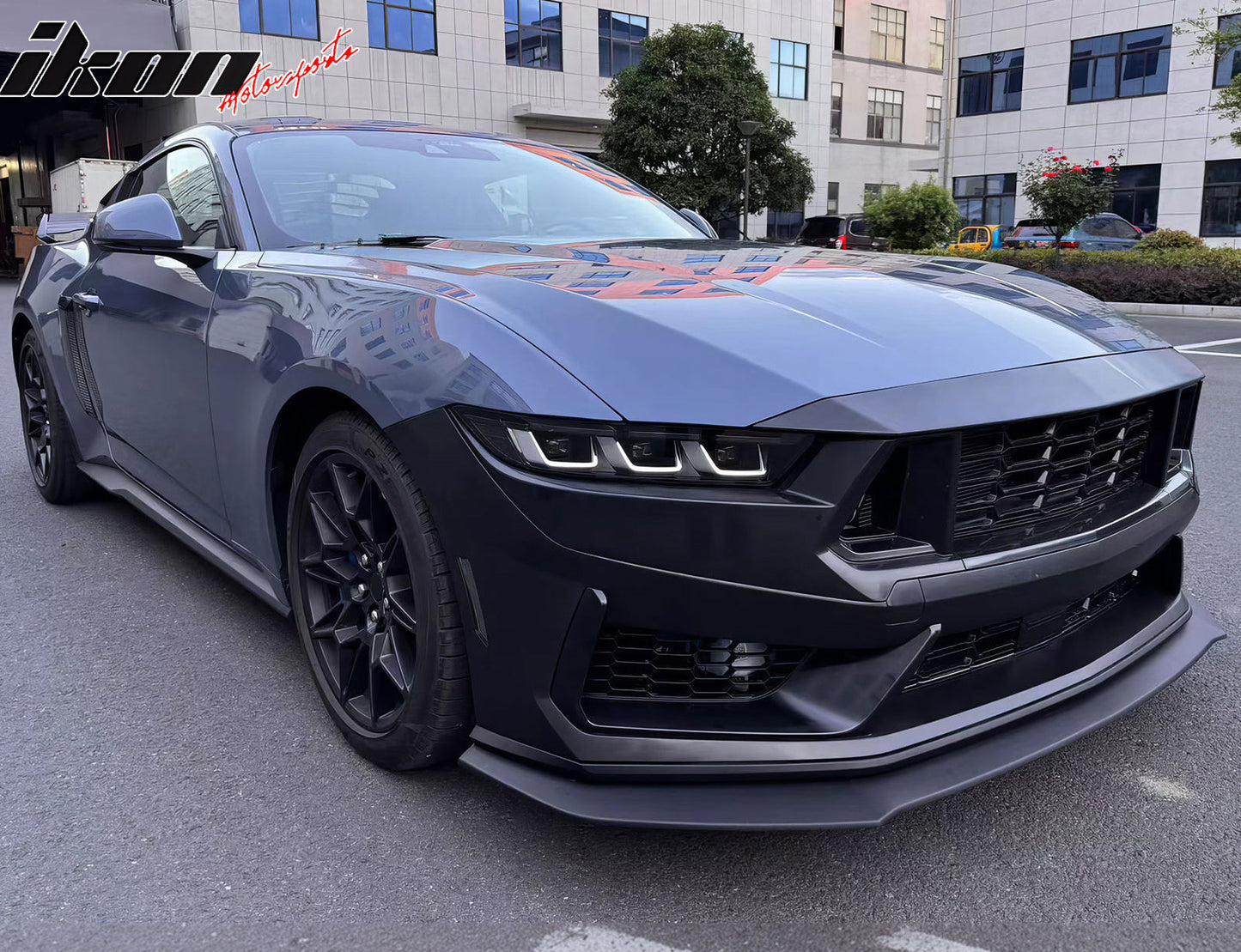 2024-2026 Ford Mustang Dark Horse Front Bumper Lower Side Grille ABS