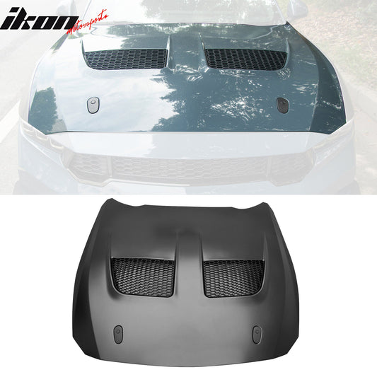 2024-2026 Ford Mustang Front Engine Hood GTD Style Aluminum Bonnet