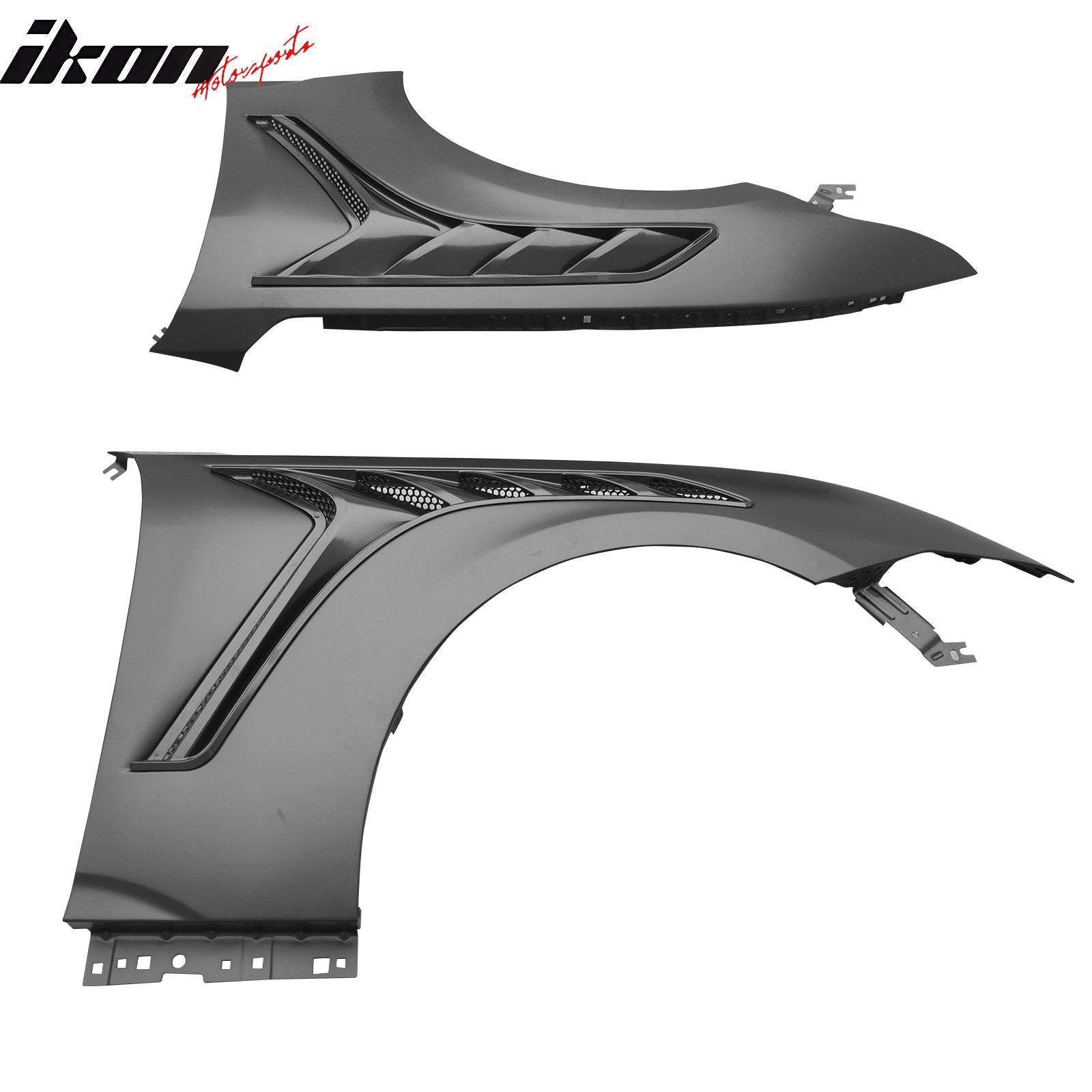 2024-2026 Ford Mustang Front Fender Aluminum GTD Style Vented Panel
