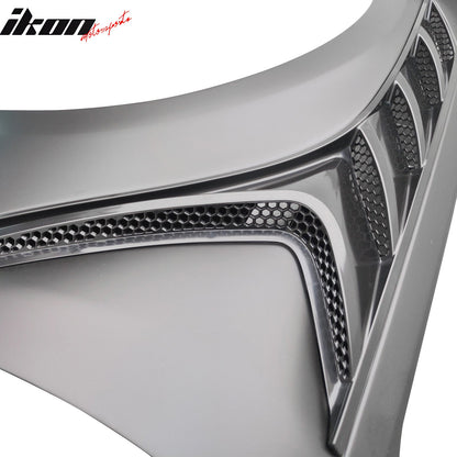 2024-2026 Ford Mustang Front Fender Aluminum GTD Style Vented Panel