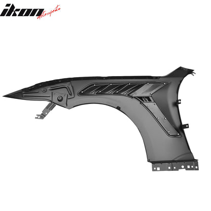 2024-2026 Ford Mustang Front Fender Aluminum GTD Style Vented Panel