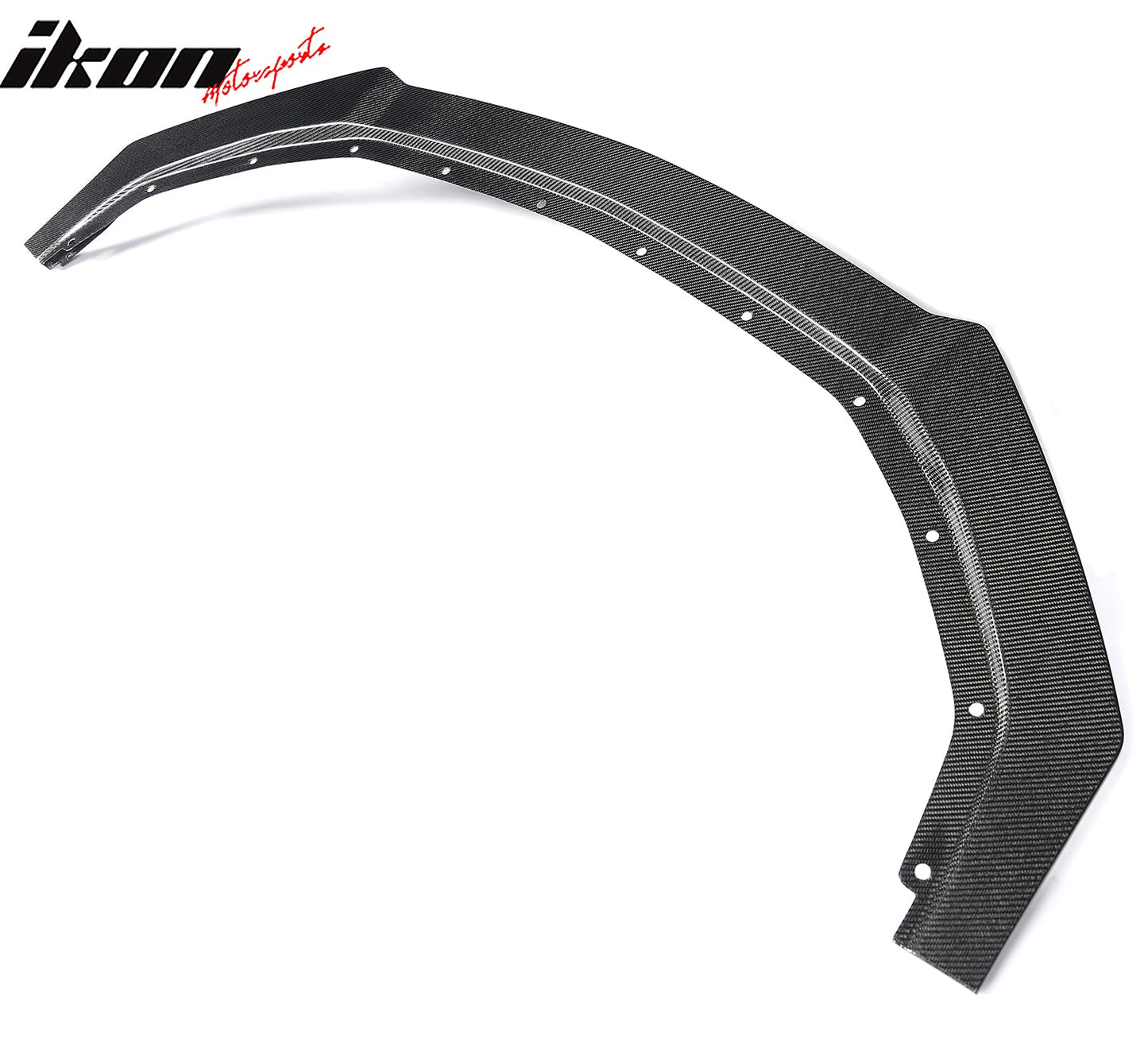 2024-2026 Ford Mustang Ecoboost& GT Carbon Fiber Ikon Front Bumper Lip