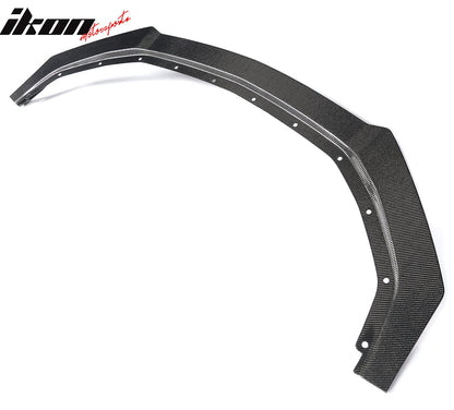 2024-2026 Ford Mustang Ecoboost& GT Carbon Fiber Ikon Front Bumper Lip