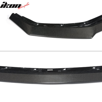 2024-2026 Ford Mustang Ecoboost& GT Carbon Fiber Ikon Front Bumper Lip