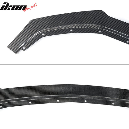 2024-2026 Ford Mustang Ecoboost& GT Carbon Fiber Ikon Front Bumper Lip