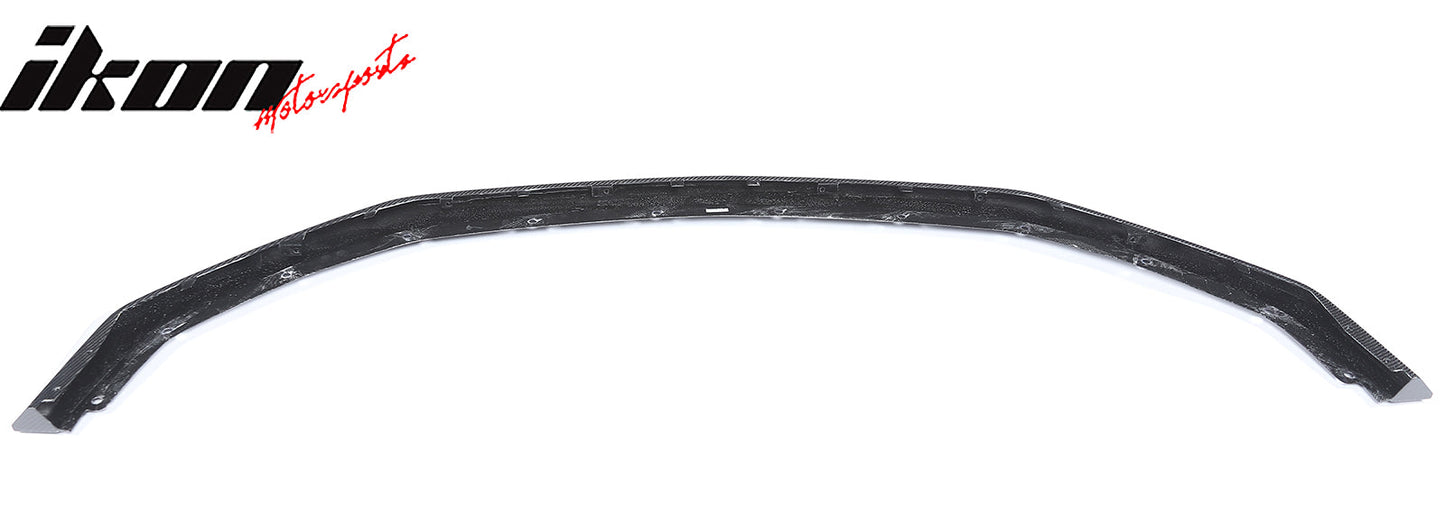 2024-2026 Ford Mustang Ecoboost& GT Carbon Fiber Ikon Front Bumper Lip