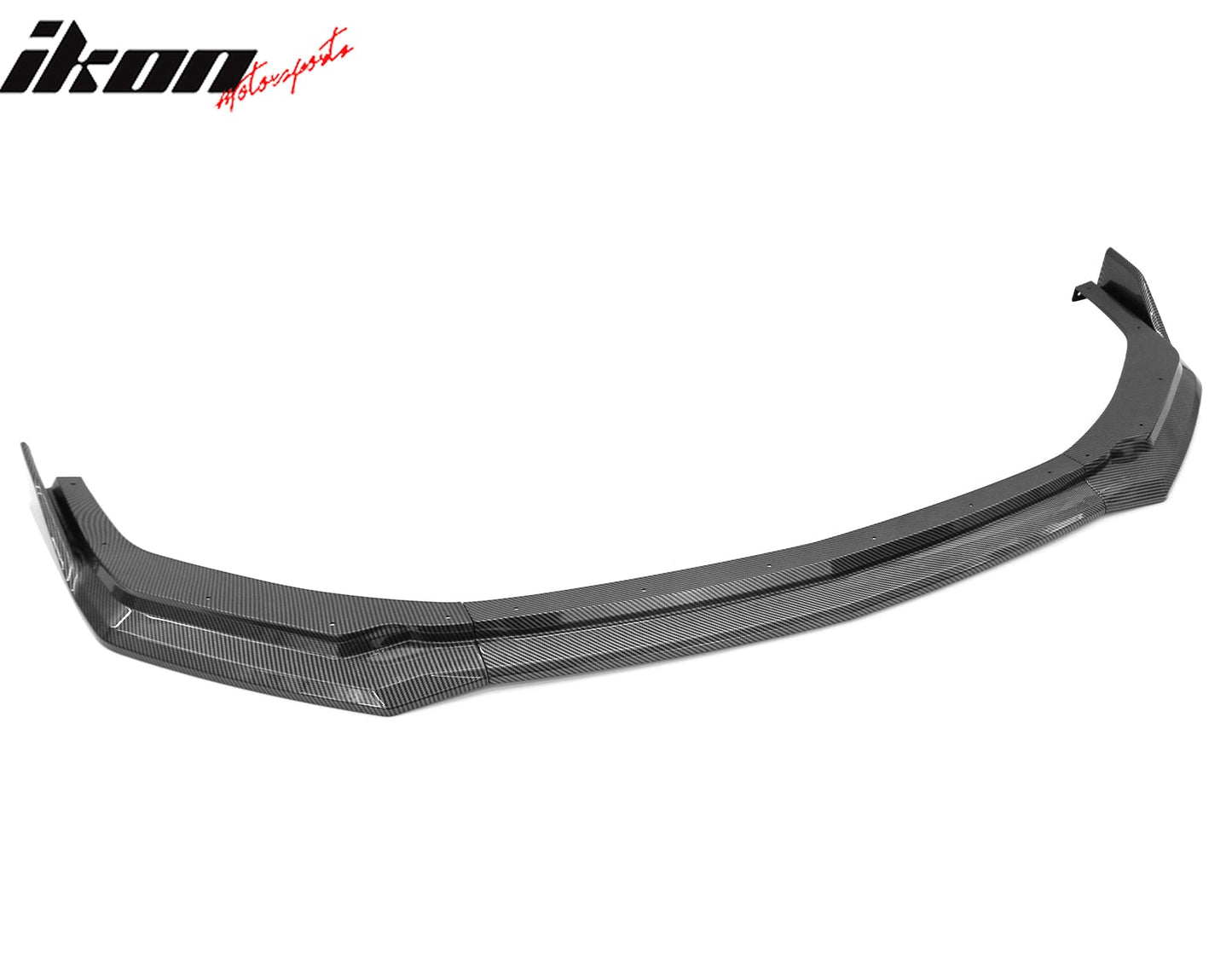 2024-2026 Ford Mustang Front Bumper Lip 3PC Carbon Fiber Print Spoiler
