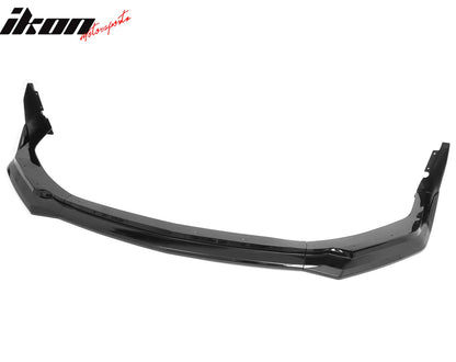 2024-2026 Ford Mustang Front Bumper Lip 5PC Gloss Black ABS Spoiler