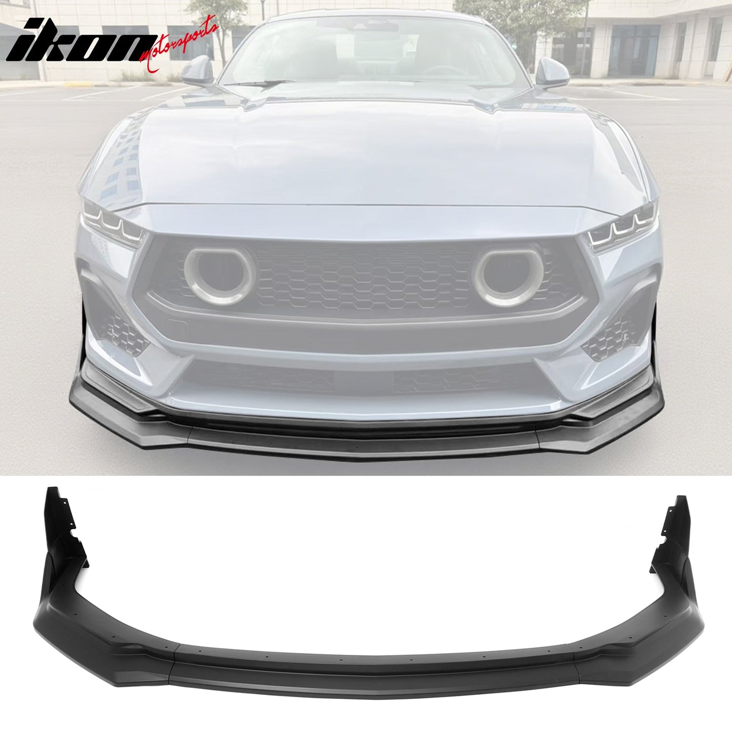 2024-2026 Ford Mustang Front Bumper Lip 5PC Spoiler