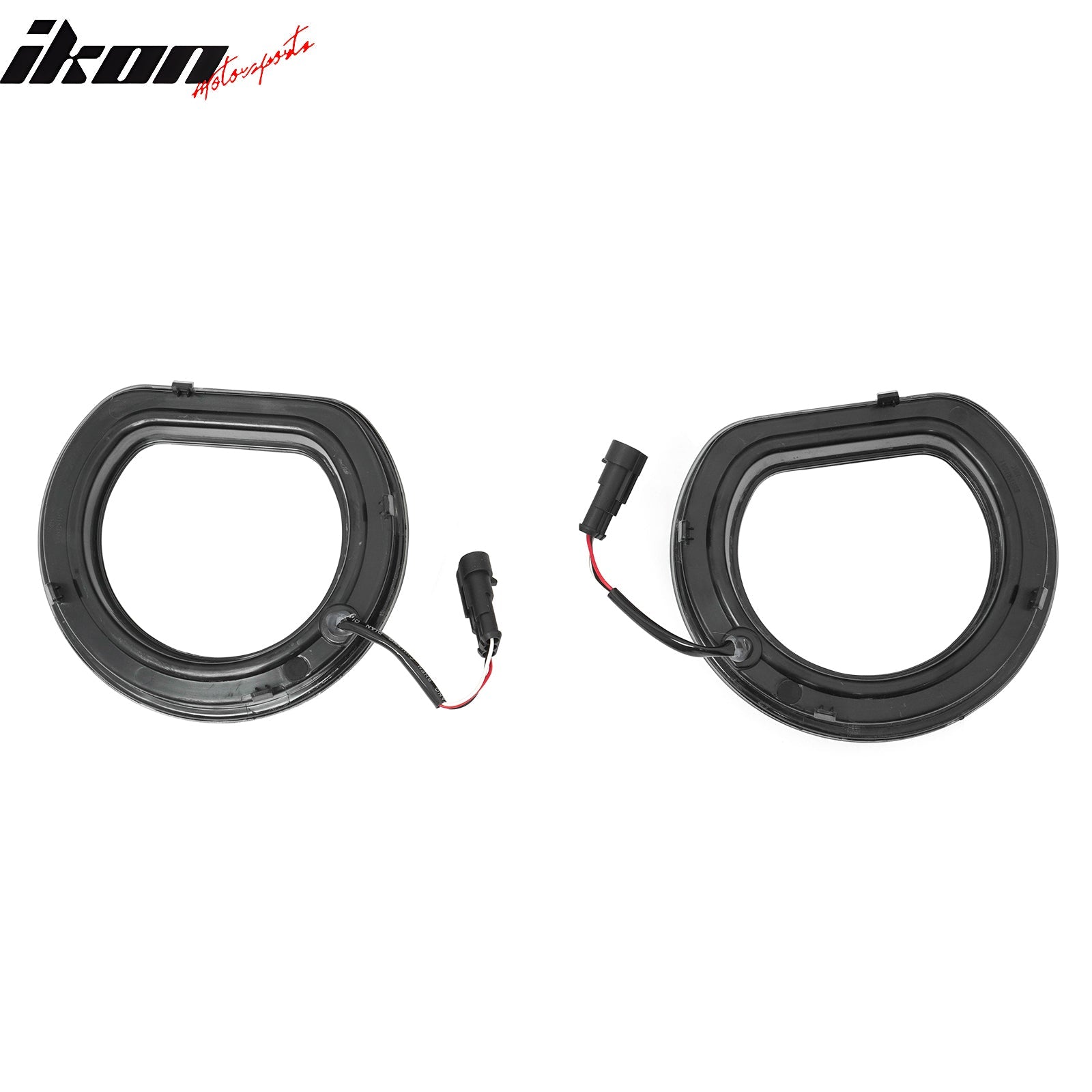 2024-2026 Ford Mustang Front Upper LED Grille Gloss Black ABS V1 Style