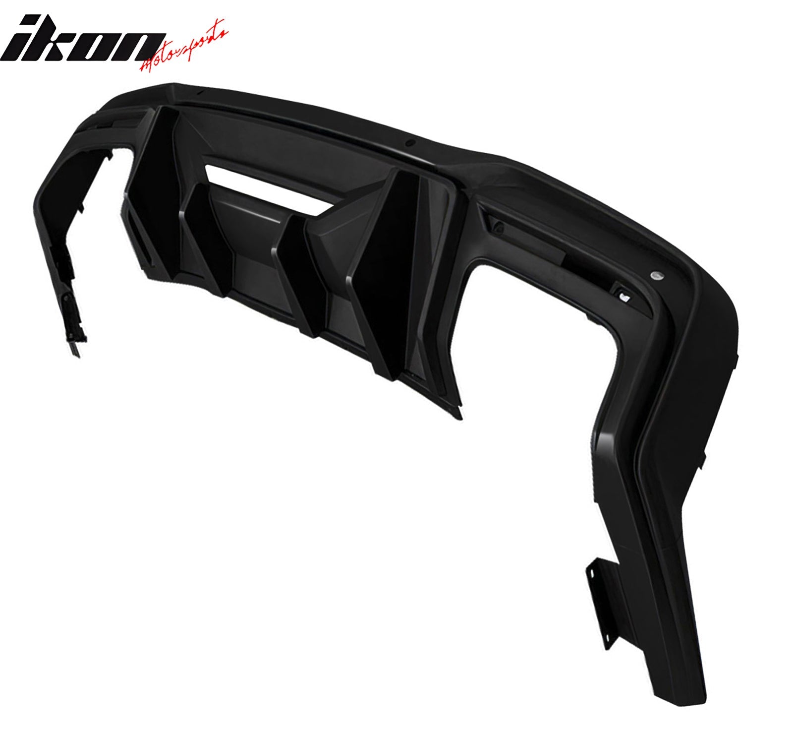 2024-2026 Ford Mustang Rock Style Gloss Black Rear Diffuser Lip PP