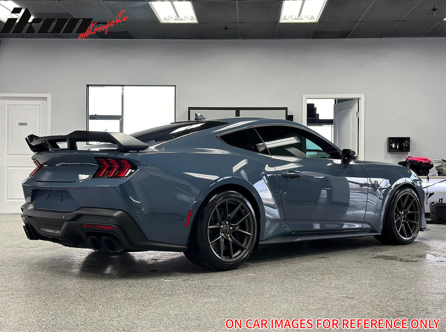 2024-2026 Ford Mustang Dark Horse OE Gloss Black Rear Bumper Diffuser