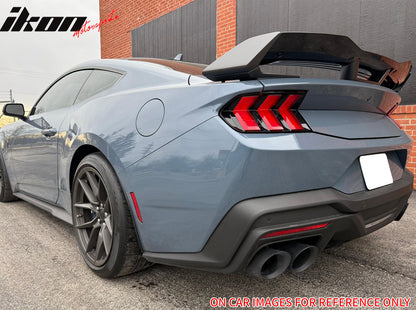 2024-2026 Ford Mustang Dark Horse OE Gloss Black Rear Bumper Diffuser