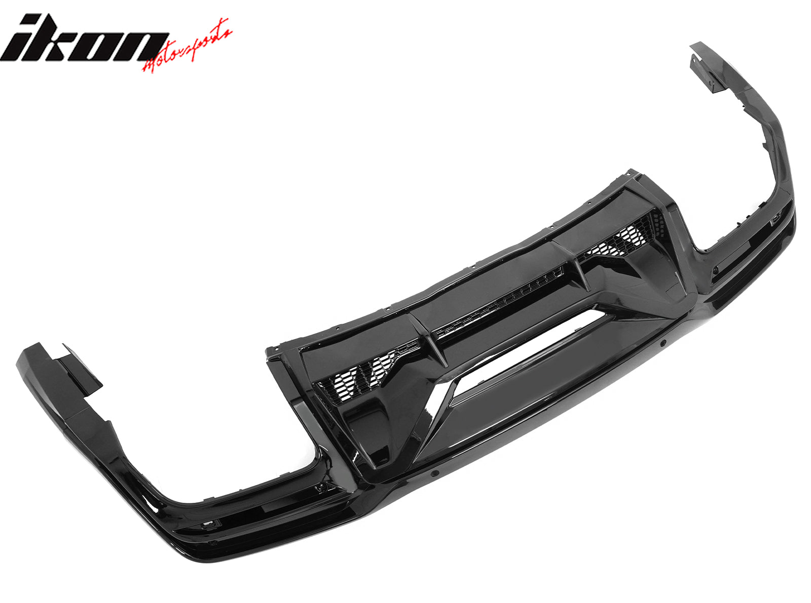 2024-2026 Ford Mustang Dark Horse OE Gloss Black Rear Bumper Diffuser