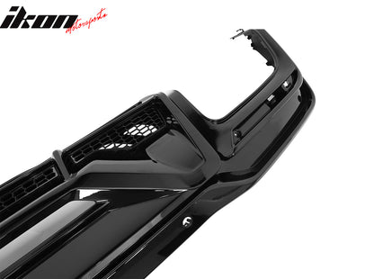 2024-2026 Ford Mustang Dark Horse OE Gloss Black Rear Bumper Diffuser