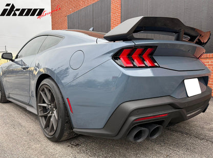 2024-2026 Ford Mustang Dark Horse OE Matte Black Rear Bumper Diffuser