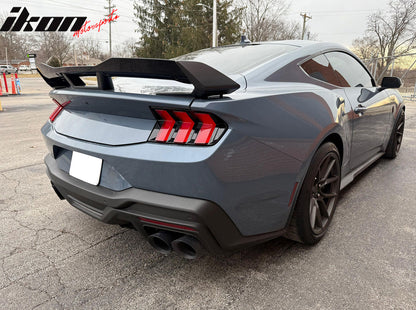 2024-2026 Ford Mustang Dark Horse OE Matte Black Rear Bumper Diffuser