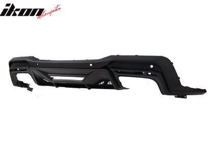 2024-2026 Ford Mustang Dark Horse OE Matte Black Rear Bumper Diffuser