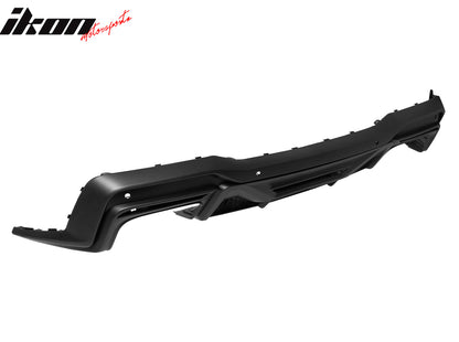 2024-2026 Ford Mustang Dark Horse OE Matte Black Rear Bumper Diffuser