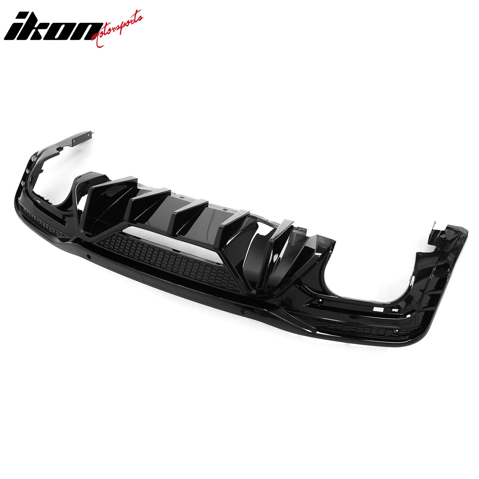 2024-2026 Ford Mustang Rear Diffuser Speed Style Gloss Black