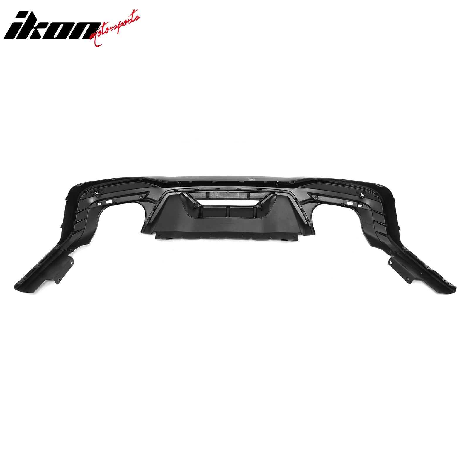 2024-2026 Ford Mustang Rear Diffuser Speed Style Gloss Black