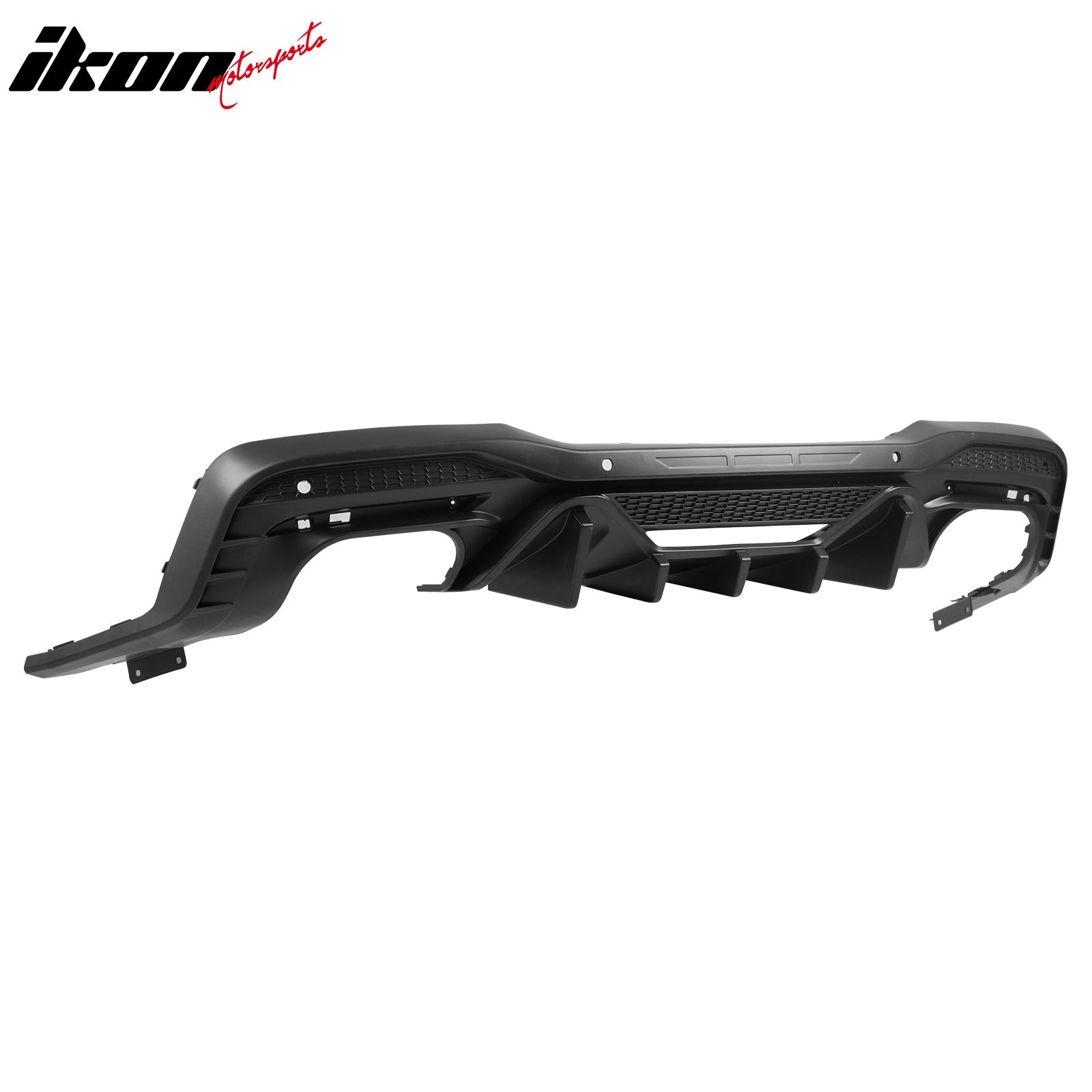 2024-2026 Ford Mustang Rear Diffuser Speed Style Matte Black