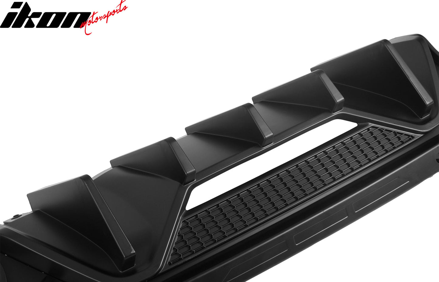 2024-2026 Ford Mustang Rear Diffuser Speed Style Matte Black