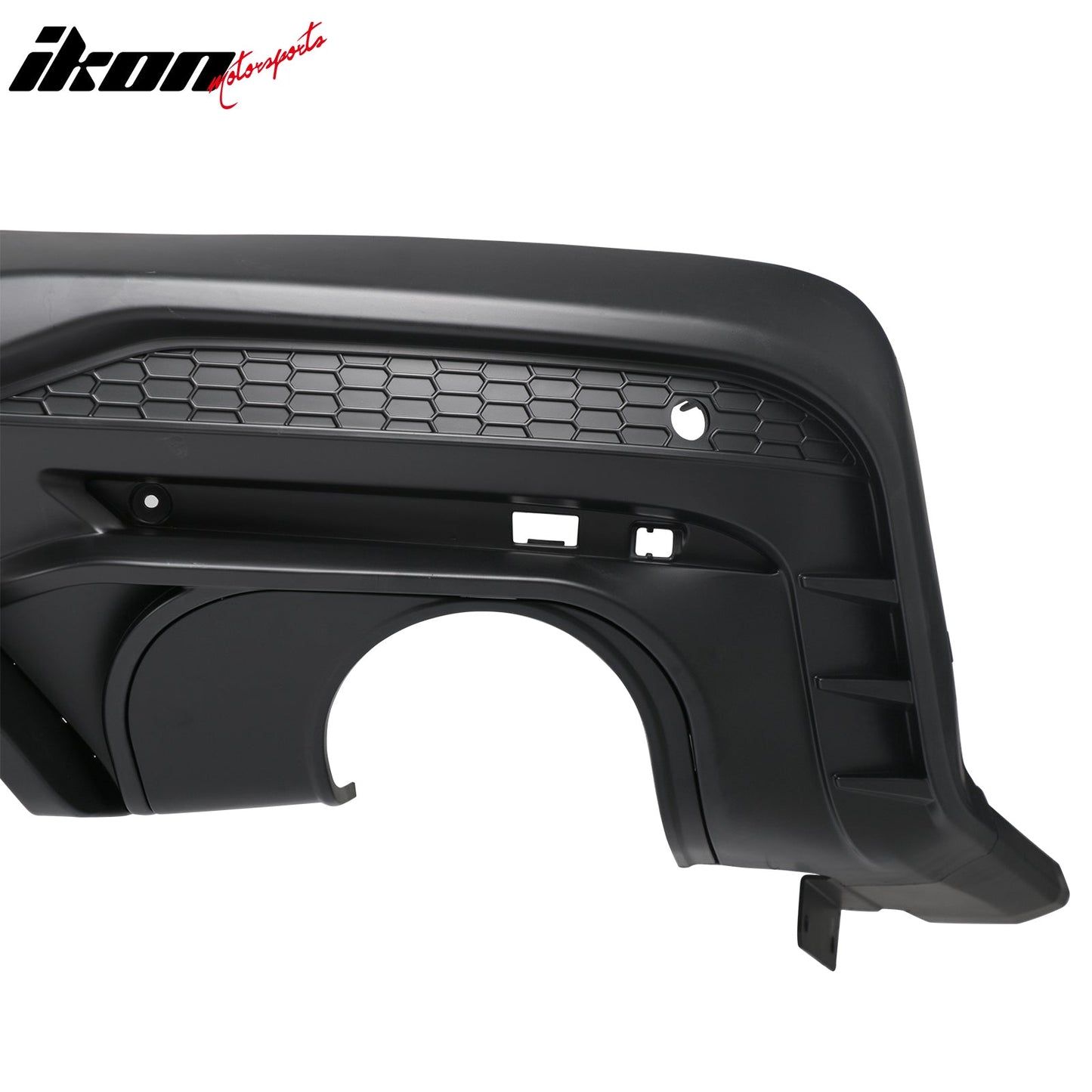2024-2026 Ford Mustang Rear Diffuser Speed Style Matte Black