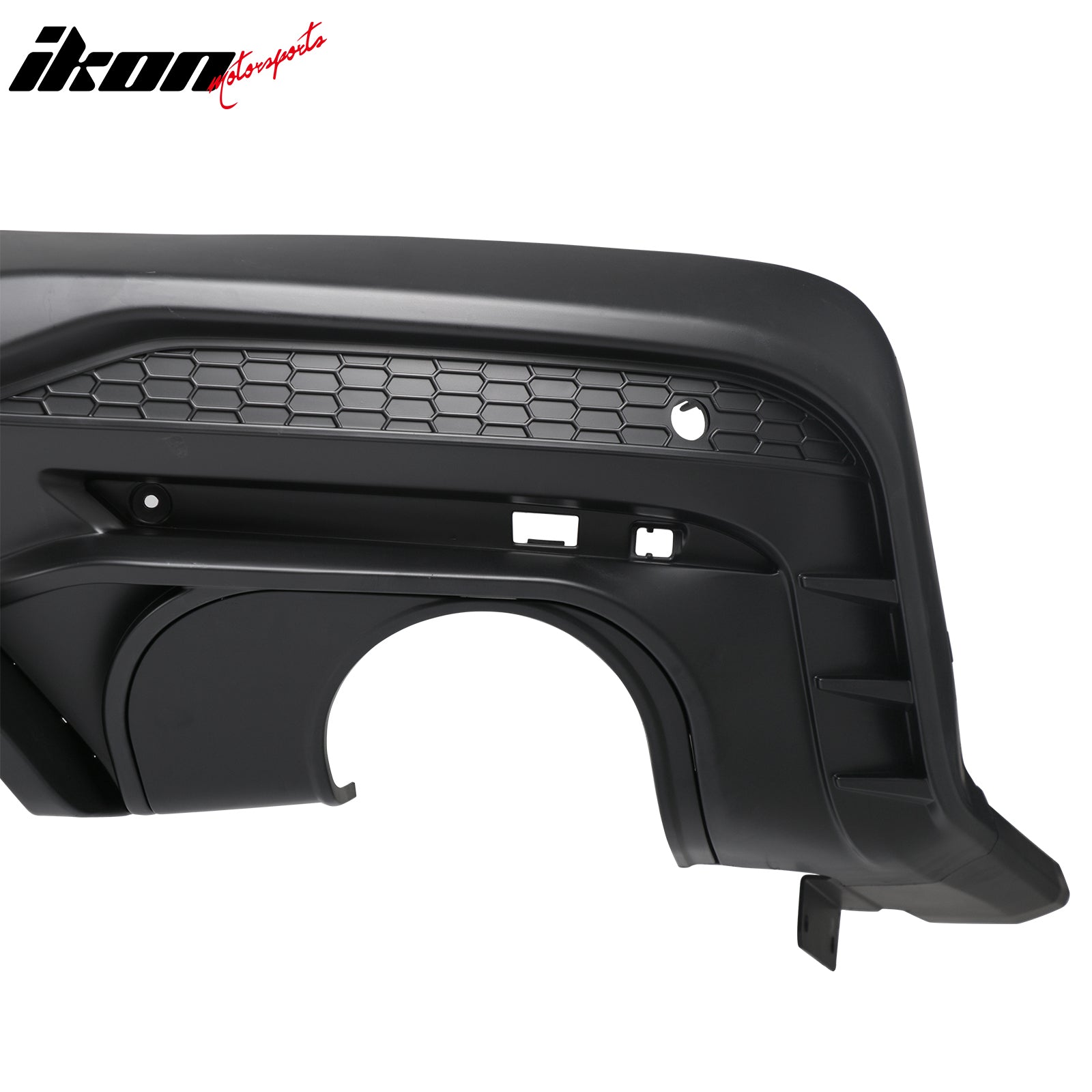 2024-2026 Ford Mustang Rear Diffuser Speed Style Matte Black
