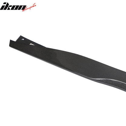 2024-2026 Ford Mustang OE Style 2PCS Side Skirts Panel Carbon Fiber CF