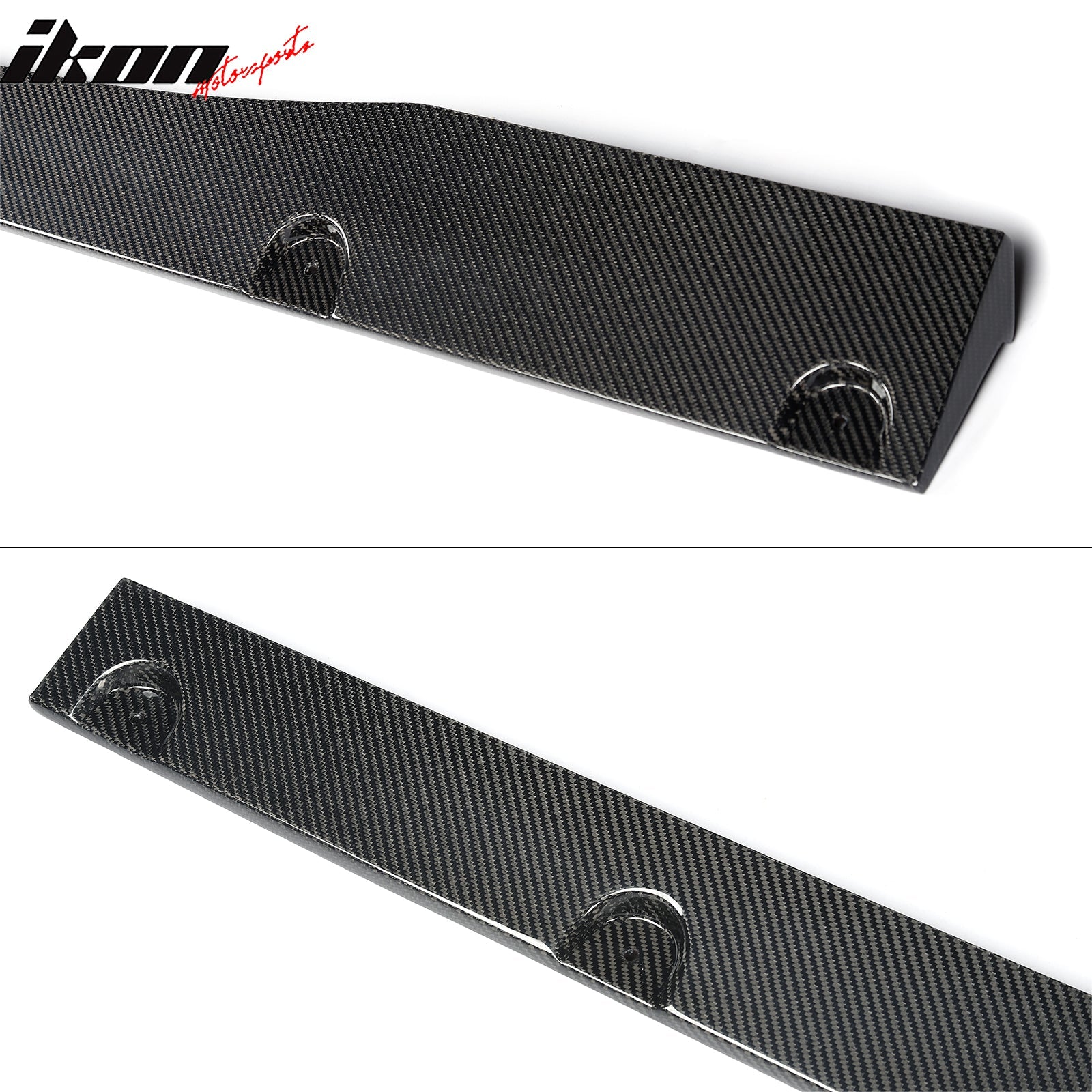 2024-2026 Ford Mustang R Style Carbon Fiber Side Skirts Splitters Pair