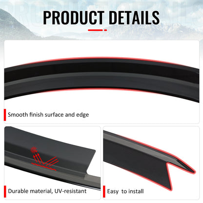 2024-2026 Ford Mustang S650 7th R Style Gloss Black Trunk Spoiler ABS