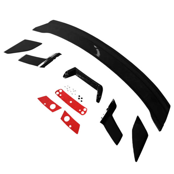 2024+ Ford Mustang Coupe Dark Horse Gloss Black Trunk Spoiler ABS - 4thto5thAutomotive
