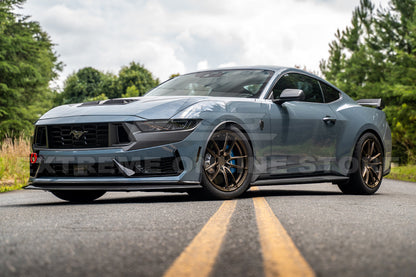 2024+ Ford Mustang Dark Horse DRY CARBON FIBER Front Splitter