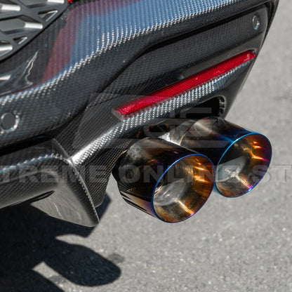 2024+ Mustang GT Muffler Delete Axle Back Quad Tips Exhaust