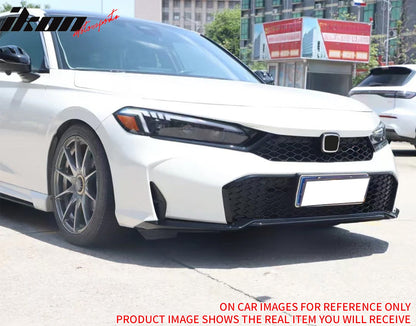 2025-2026 Honda Civic Matte Black Type R Front Bumper Lower Grille ABS