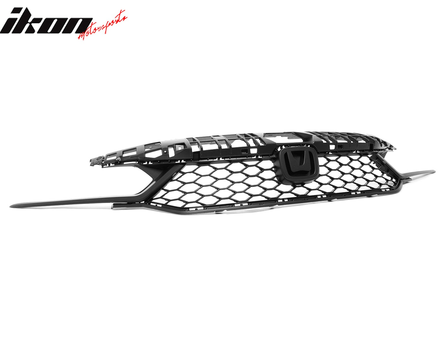 2025-2026 Honda Civic Front Bumper Upper Grille Matte Black Type R ABS