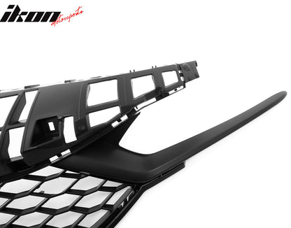 2025-2026 Honda Civic Front Bumper Upper Grille Matte Black Type R ABS