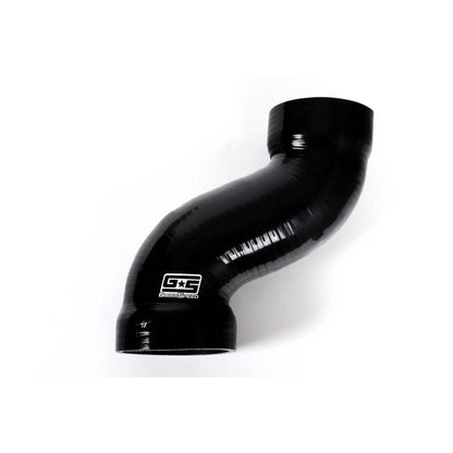 GrimmSpeed Post MAF Hose Kit Black w/ OEM Sound Generator Tube Delete - 2008-2014 Subaru WRX / STI / 2018-2021 STI